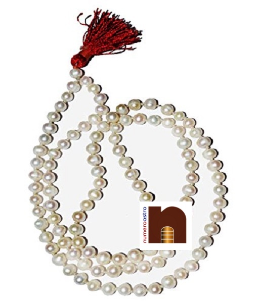 Natural & original pearl | moti mala (109 beads)
