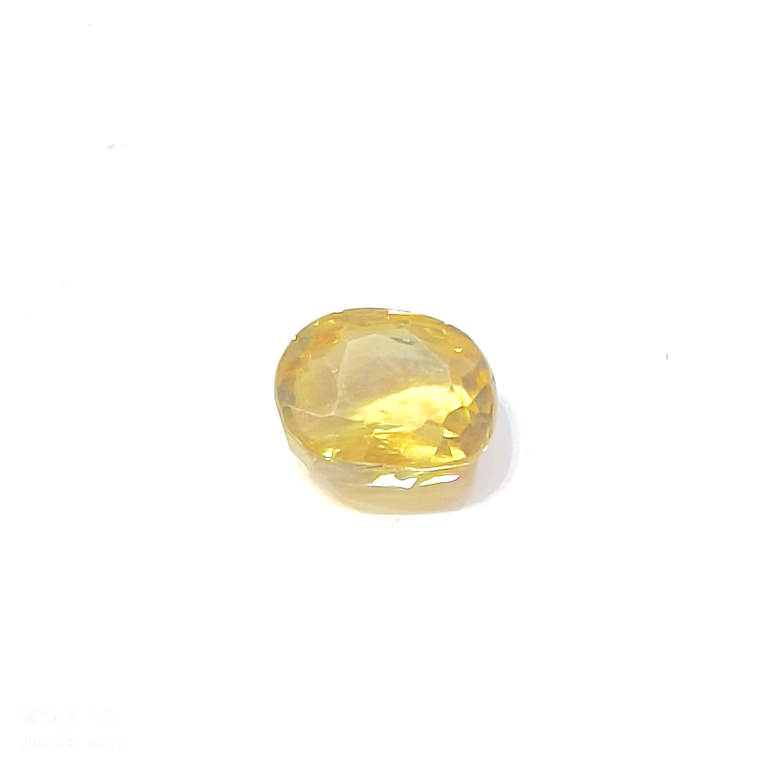 Yellow zircon