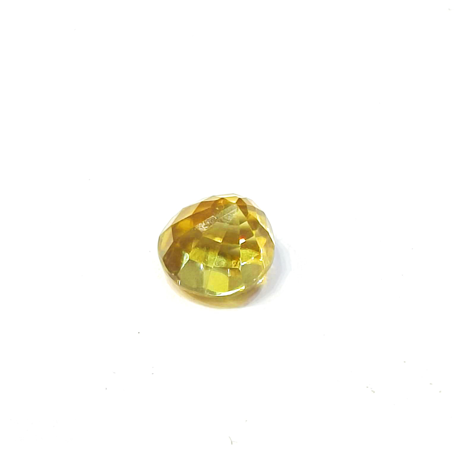 Yellow zircon