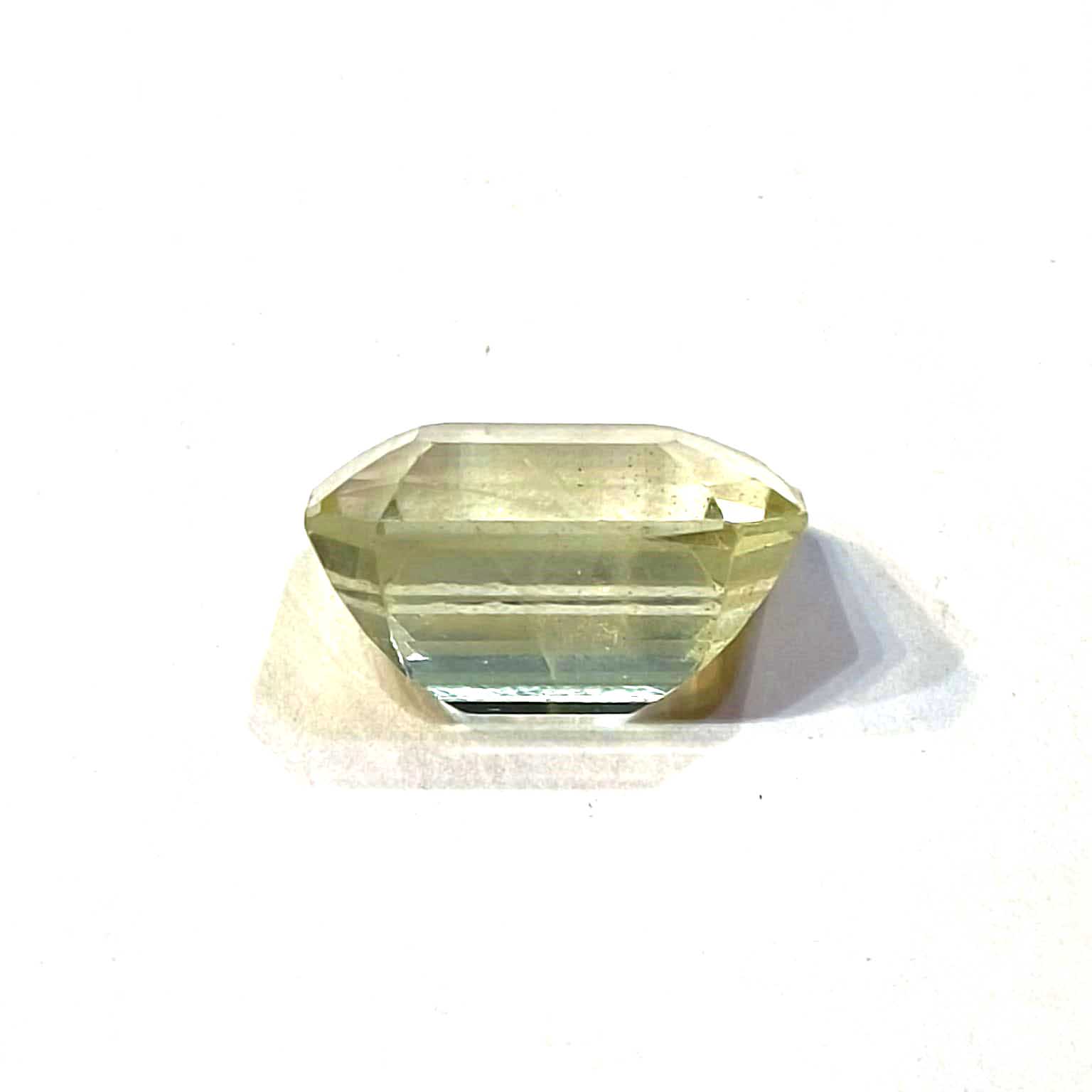 Yellow natural sapphire